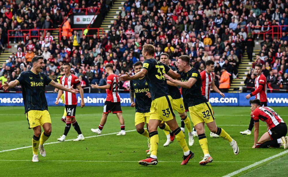 Newcastle United saat menghadapi Sheffield United di Premier League 2023/2024. (premierleague.com)