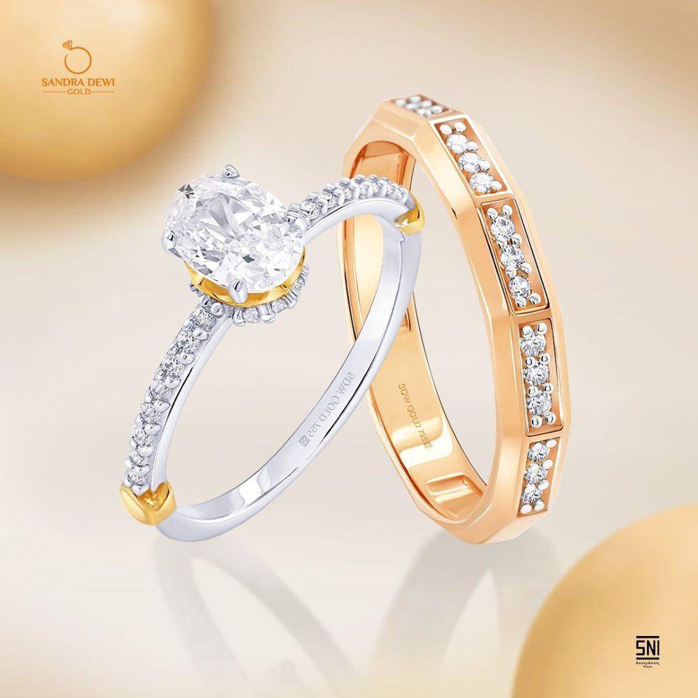 model cincin nikah yang unik (instagram.com/sandradewigold_id)
