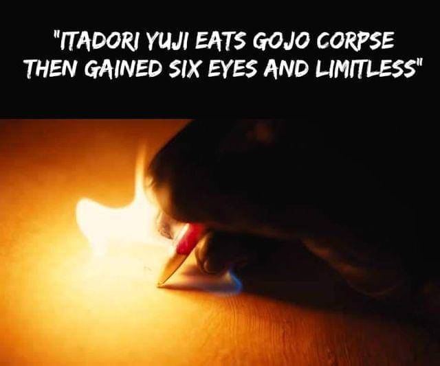 Khayalan fans tentang lanjutan cerita usai kematian Gojo ( Dok. facebook.com/Risco Herlambang Puruhita)