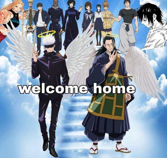 Meme Gojo ketemu Geto ( Dok. facebook.com/Luffy )