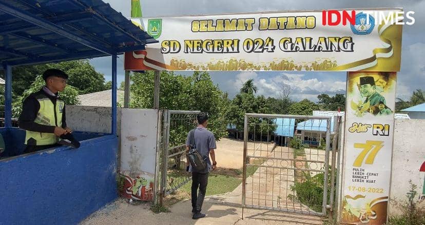 Suasana di Sekolah SDN 024 Galang (IDN Times/Indah Permata Sari)