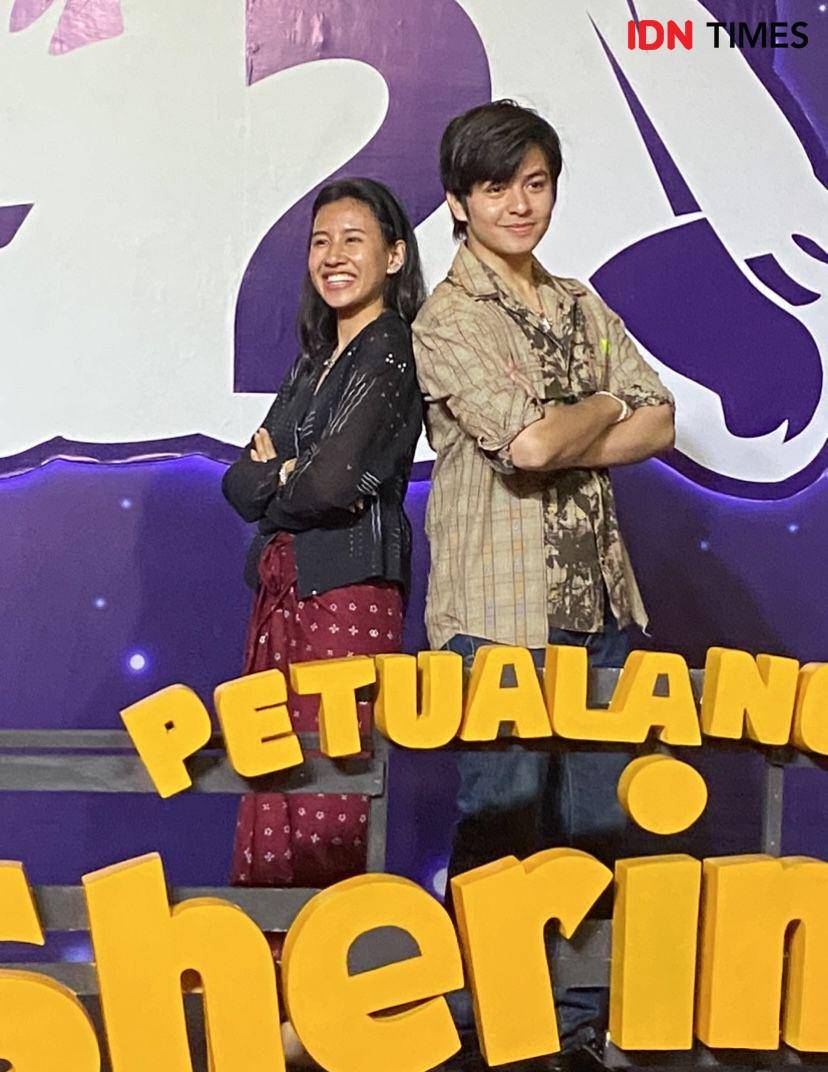 potret artis hadiri red carpet gala premiere film Petualangan Sherina 2 (Dok. IDN TIMES/Rani Asnurida)
