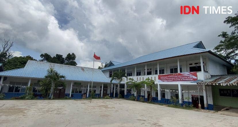 Suasana di Sekolah SDN 024 Galang (IDN Times/Indah Permata Sari)