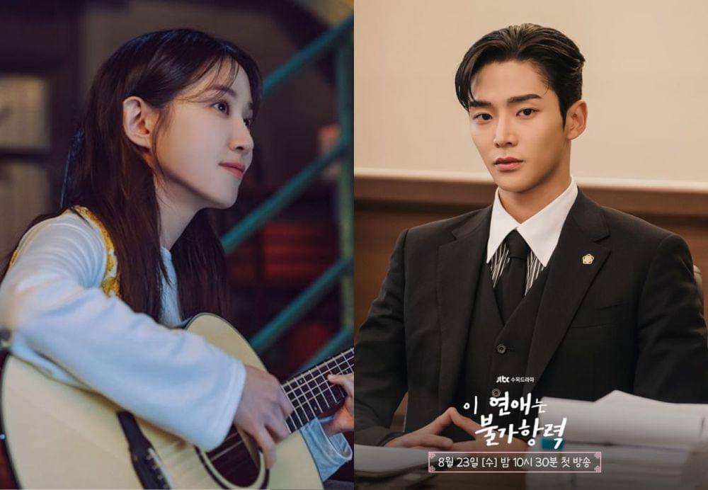 Park Eun Bin di drama Castaway Diva | Rowoon di drama Destined with You (instagram.com/netflixkr | instagram.com/jtbcdrama)