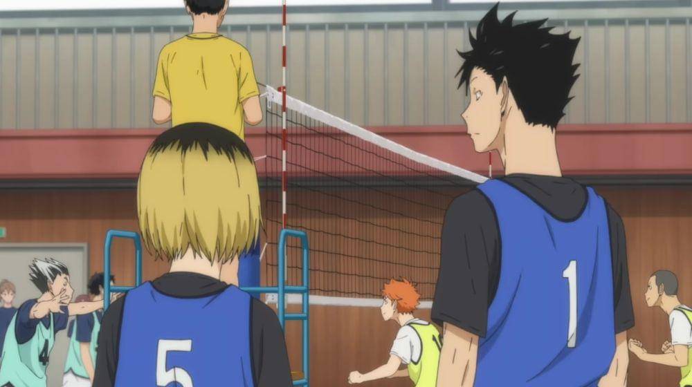 flashback Kamp Pelatihan (dok. Production I.G/ Haikyu!! Movie: Battle of the Garbage Dump)