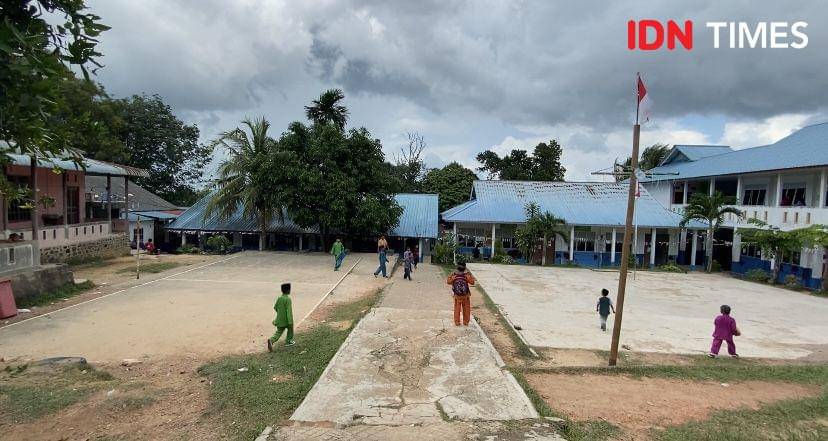 Suasana di Sekolah SDN 024 Galang (IDN Times/Indah Permata Sari)