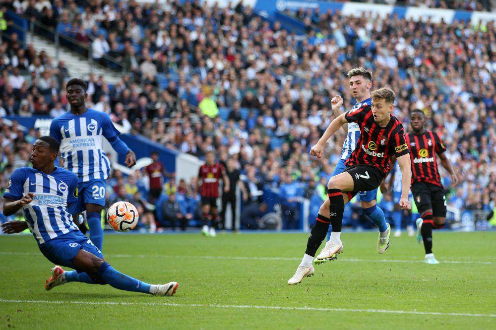 Bournemouth kalah 1-3 dari Brighton & Hove Albion pada pekan keenam English Premier League 2023/2024. (afcb.co.uk)