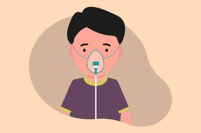 Ilustrasi gangguan pernafasan atau ISPA. (infopublik.id)