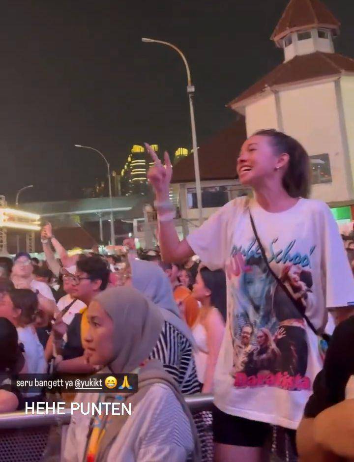 Yuki Kato di pestapora (Instagram.com/yukikt)