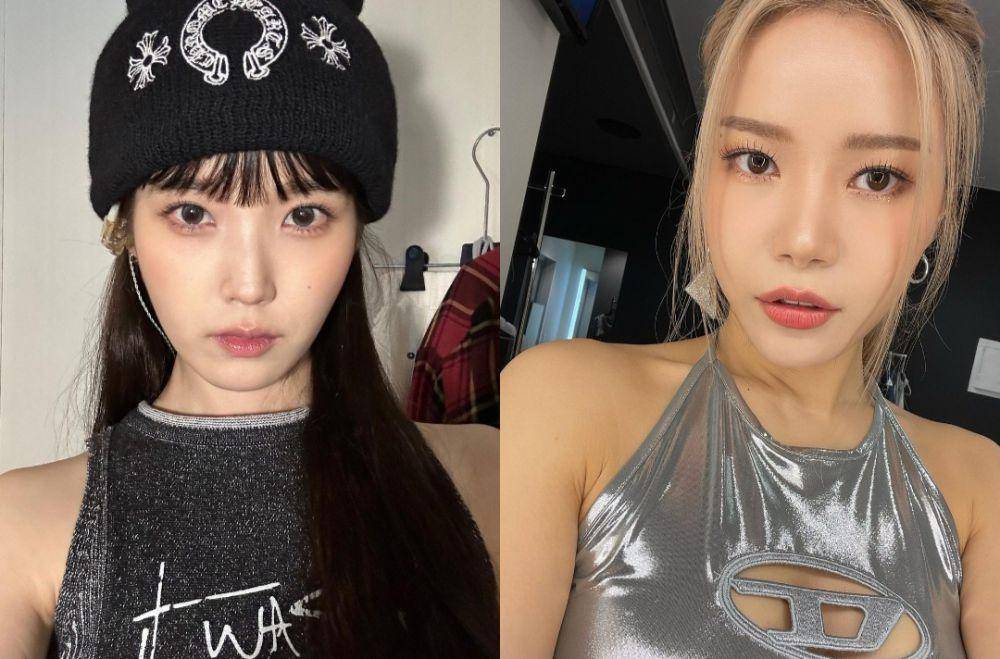 IU dan Solar MAMAMOO (instagram.com/dlwlrma | instagram.com/solarkeem)
