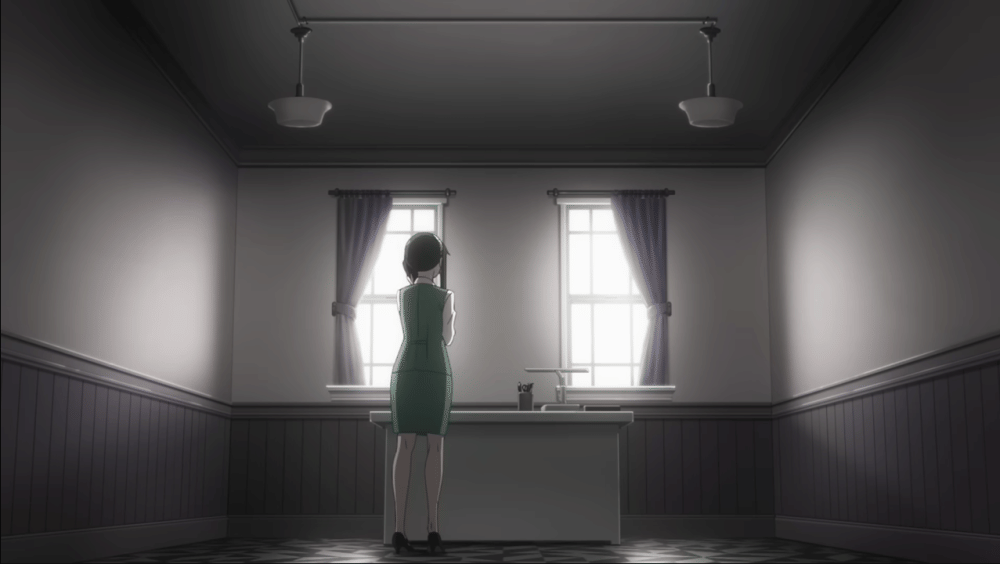 Yor menerima telepon (dok. WIT Studio x CloverWorks/ Spy x Family Season 2)