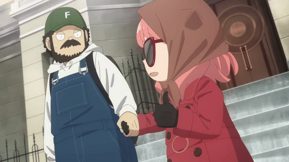 Anya dan Franky menyamar (dok. WIT Studio x CloverWorks/ Spy x Family Season 2)