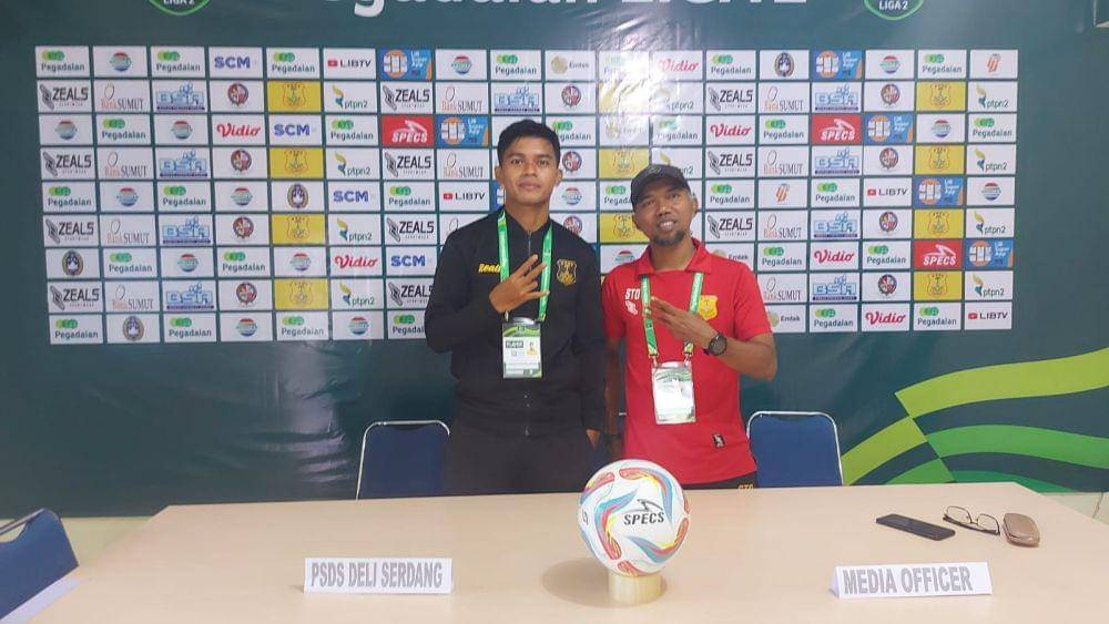 Pelatih PSDS Susanto dan kapten Ilham Wibowo (Dok.PSDS)