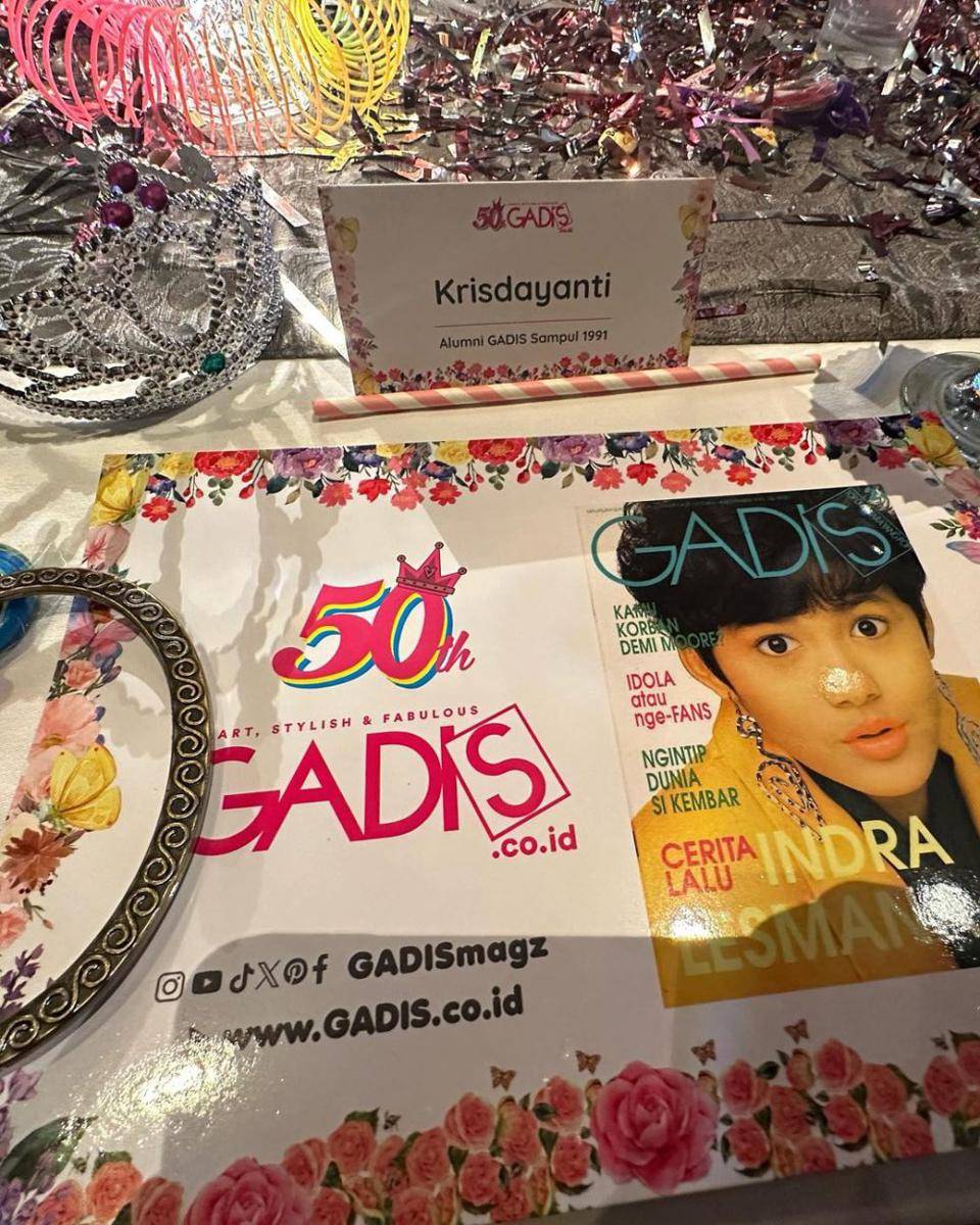 potret Krisdayanti Lemos di acara reuni GADIS Sampul (instagram.com/krisdayantilemos)
