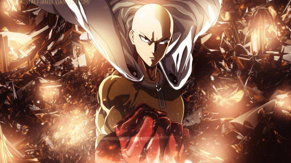 sosok Saitama (dok. TV Tokyo/One Punch Man)