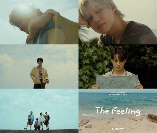 cuplikan MV "The Feeling" (twitter.com/SHINee)