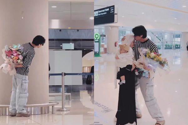 7 Momen Rey Mbayang Jemput Dinda Hauw di Bandara, Romantis Bak Drakor