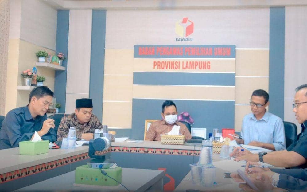 Sambut Pemilu 2024, Bawaslu Lampung Siapkan 32 Ribu Petugas Pengawasan
