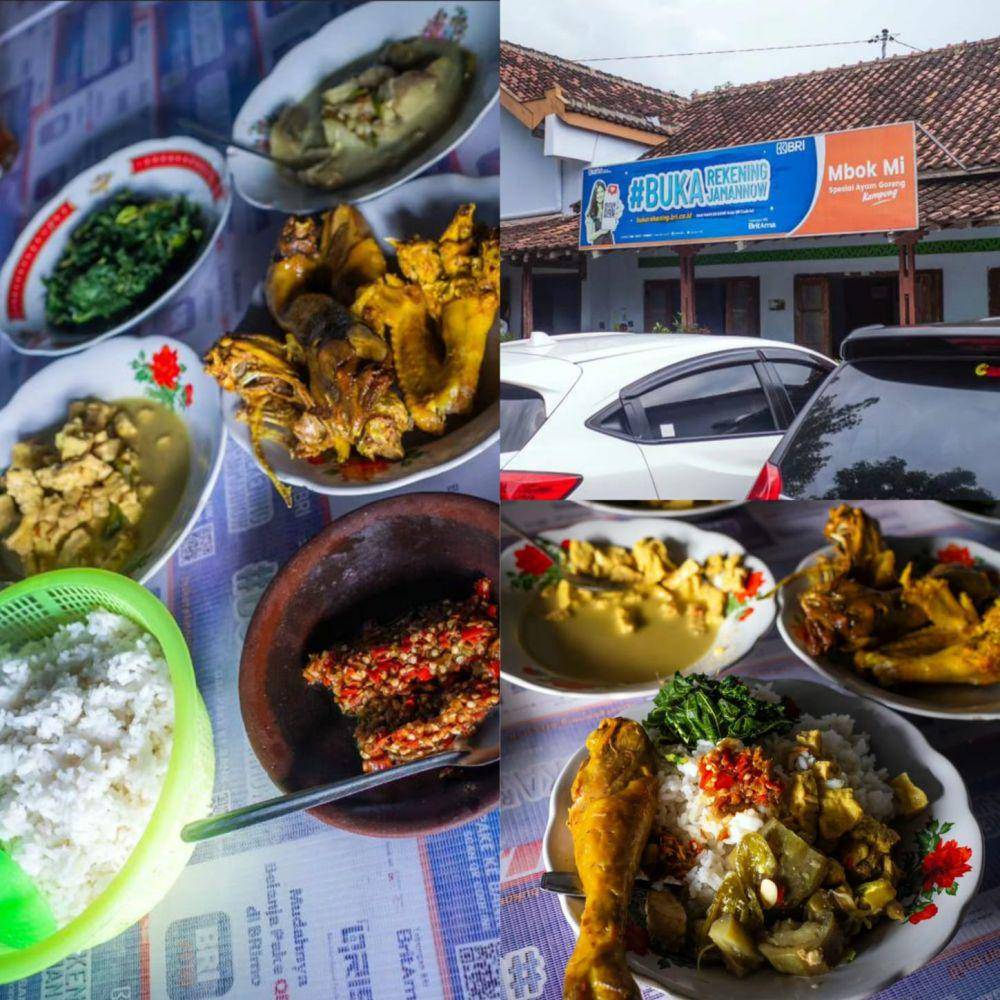 Ayam Goreng Kampung Mbok Mi (Instagram.com/ariesskuliner)