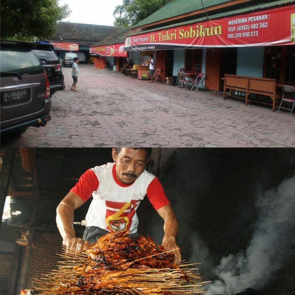 Sate Ayam Ponorogo H. Tukri Sobikun (Instagram.com/sateayamturkisobikun)