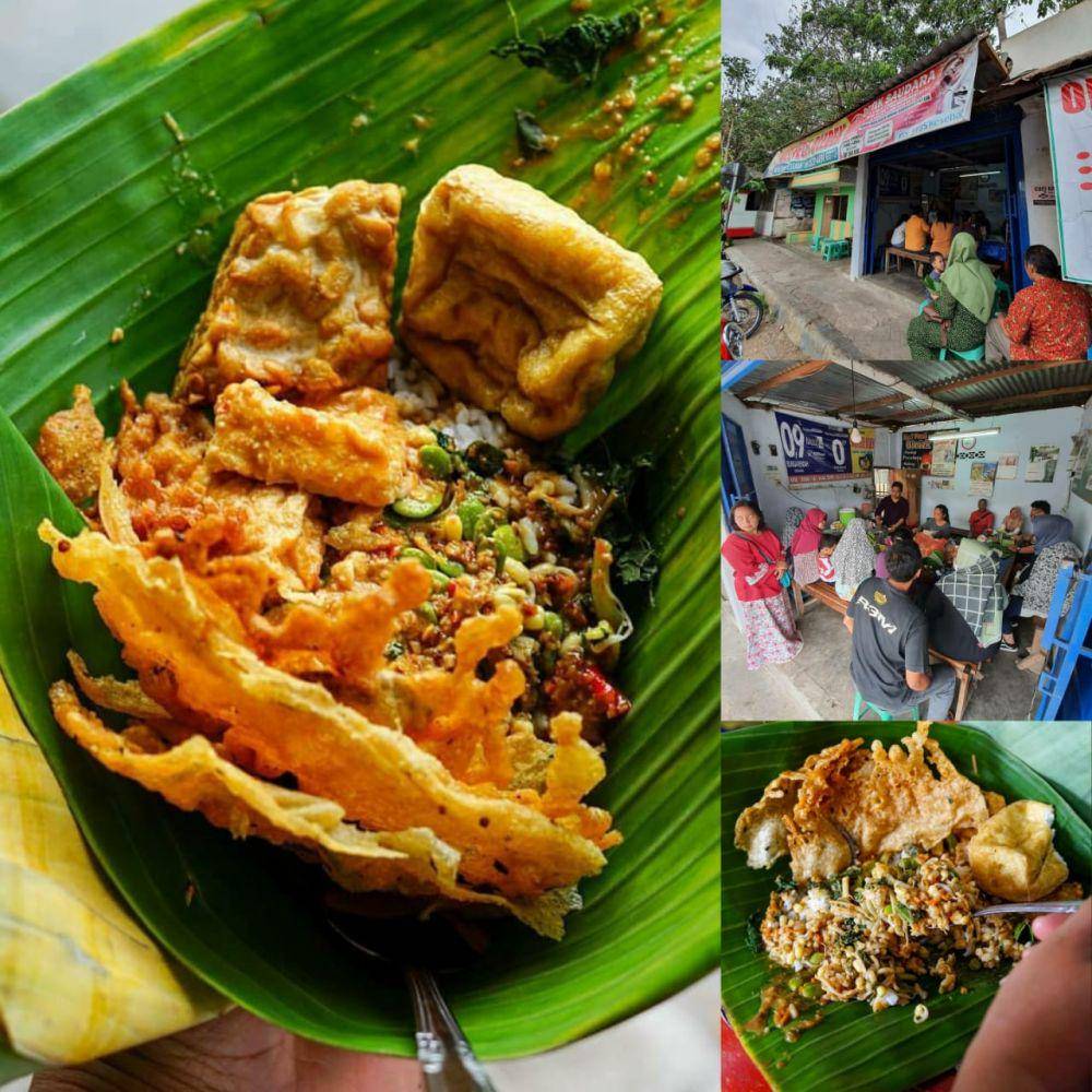 Nasi Pecel Bledek Khas Nganjuk (Instagram.com/asli.nganjuk)