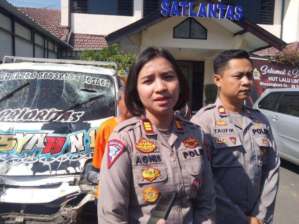 Kasatlantas Polres Malang, AKP Agnis Juwita. (IDN Times/Rizal Adhi Pratama)