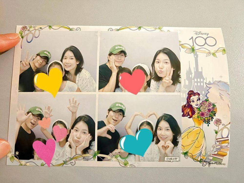 potret keluarga Ji Sung dan Lee Bo Young (instagram.com/justin_jisung)