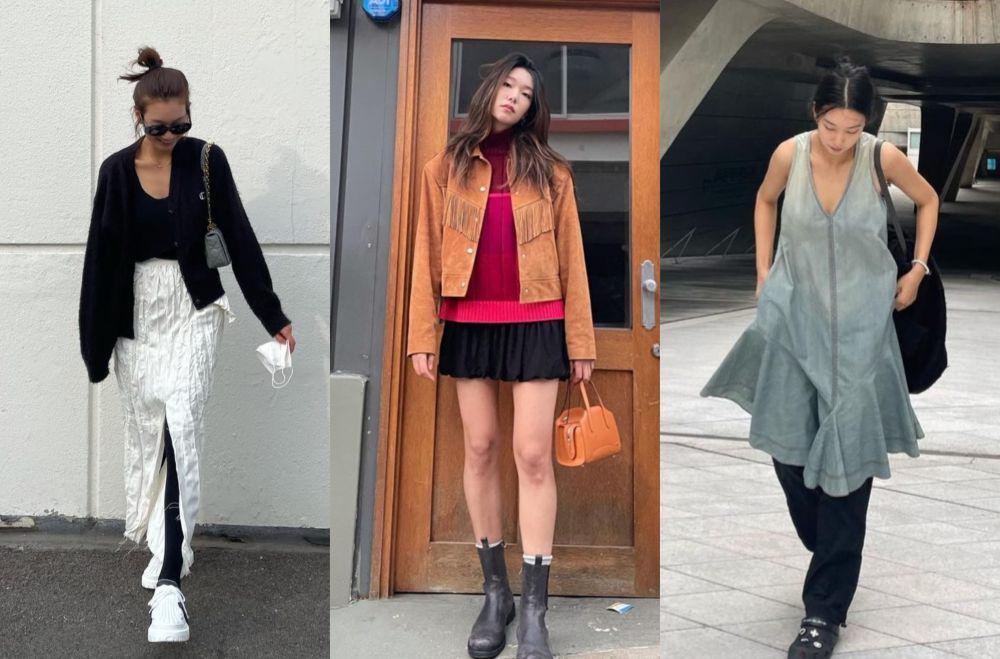 9 Ide Styling Rok dan Dress ala Lee Ho Jung, Anak Naju di Moving