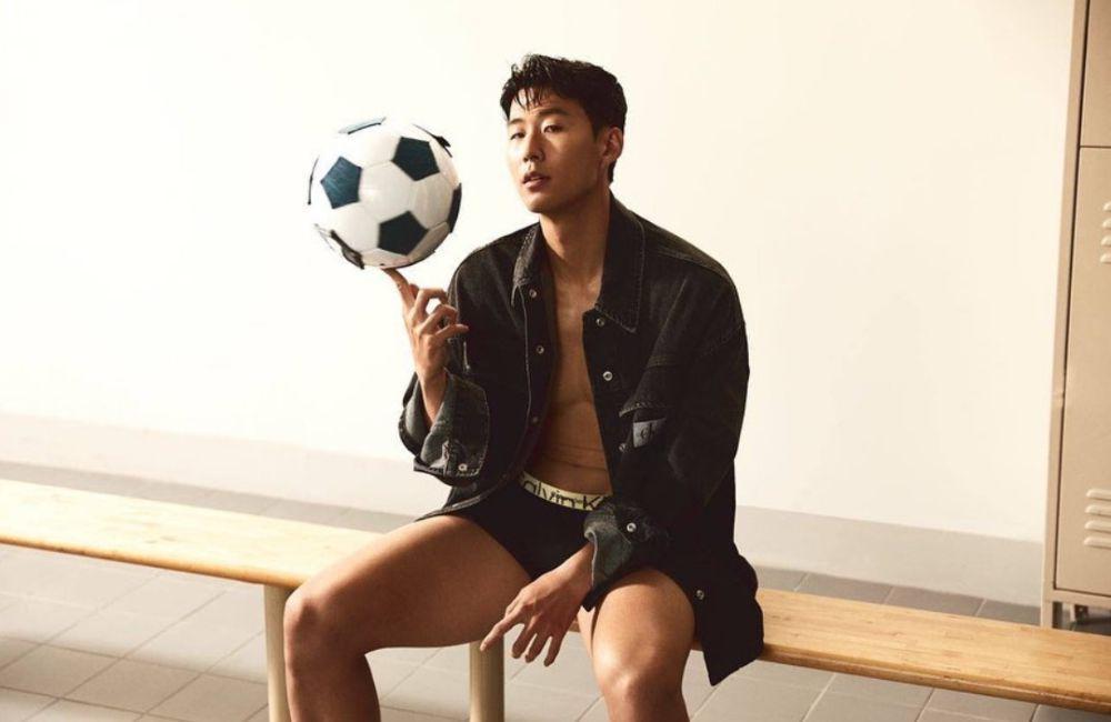 8 Potret Son Heung Min saat Jadi Model Fashion dan Iklan, Super Hot!