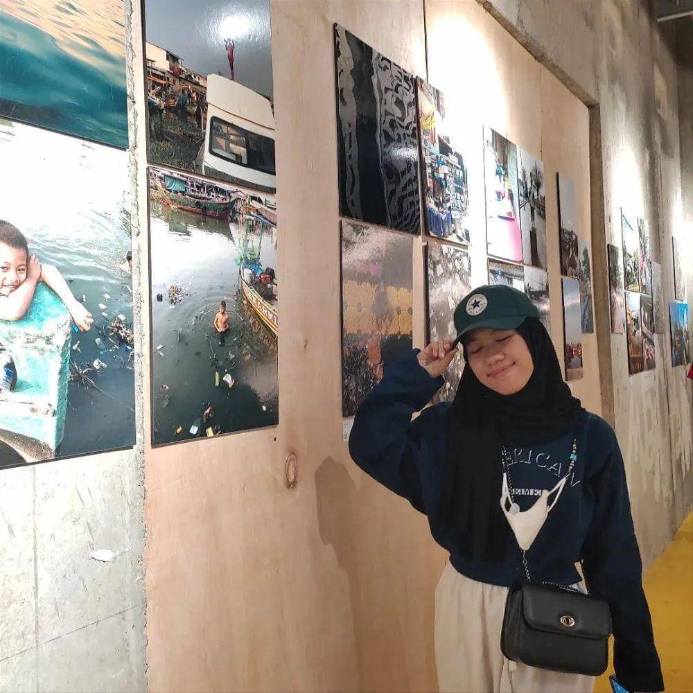 Spot lukisan di Jakarta Architecture Festival 2023 (instagram.com/novandaprscll)