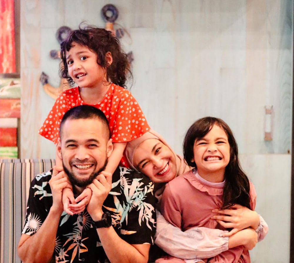 potret keluarga Teuku Wisnu (instagram.com/shireensungkar)