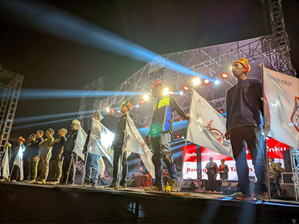 Ribuan Rider Sumatera Meriahkan Honda Bikers Day di Lampung