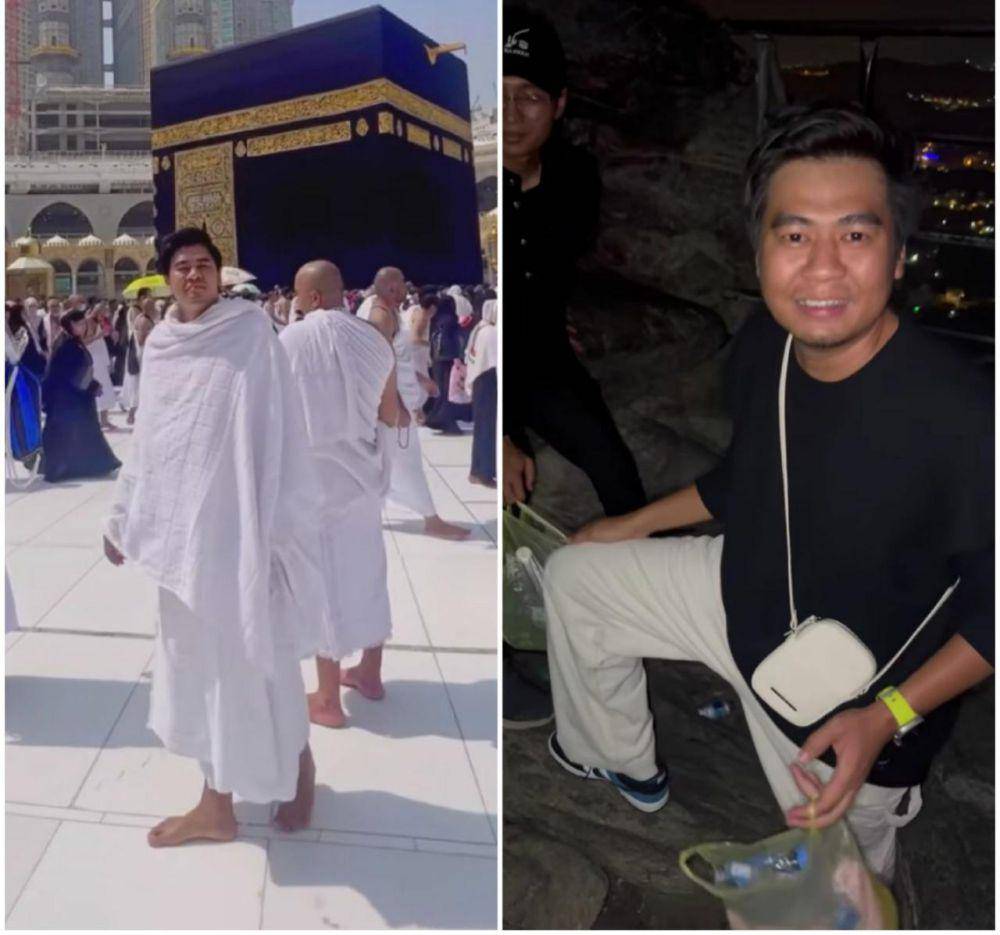 potret Arif Muhammad berangkat umrah pada September 2023 (instagram.com/arifmuhammaddd_)