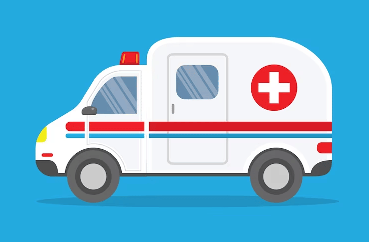 ilustrasi mobil ambulans (freepik)