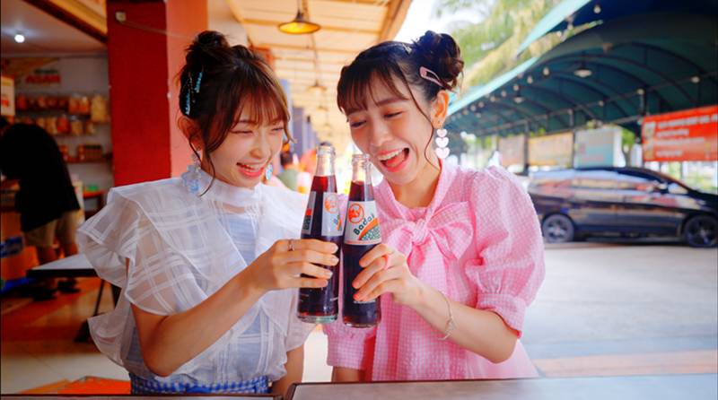 Tokisen syuting MV di Indonesia (dok. Avex Entertainment)