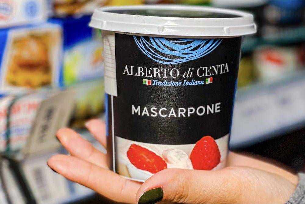 Potret keju mascarpone 