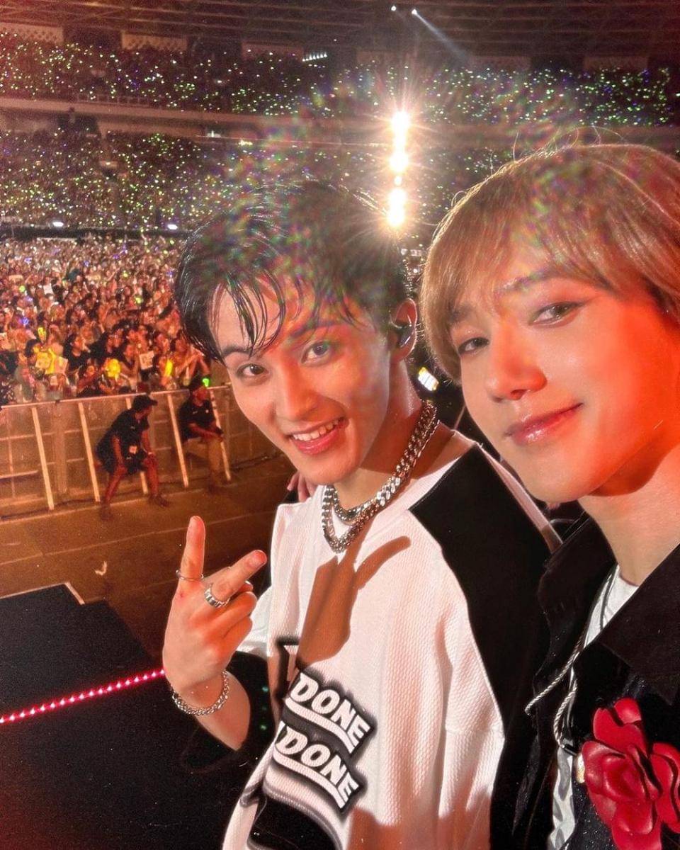 Yesung Super Junior dan Mark NCT (instagram.com/yesung1106)