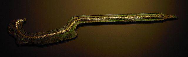 ilustrasi pedang Khopesh (commons.wikimedia.org/Dbachmann)