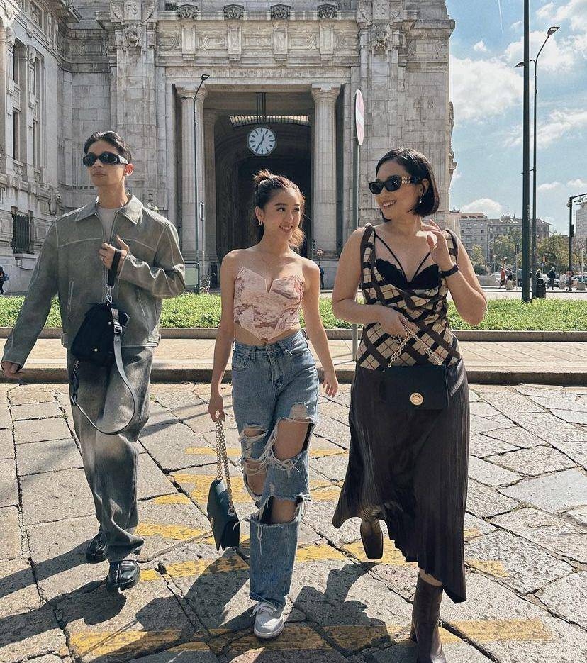 Ayla Dimitri, Gabriella dan Alessandro (instagram.com/ayladimitri)