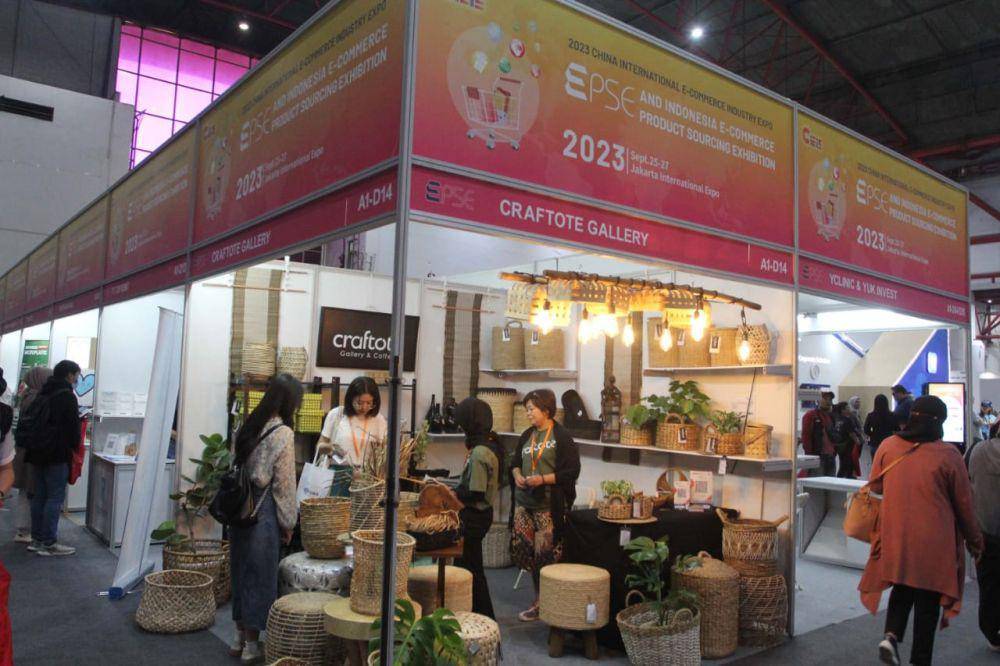 Pameran CIEIE-EPSE 2023 merupakan bentuk kerja sama antara Indonesia dan China untuk membangun bersama e-commerce. (dok CIEIE-EPSE 2023)