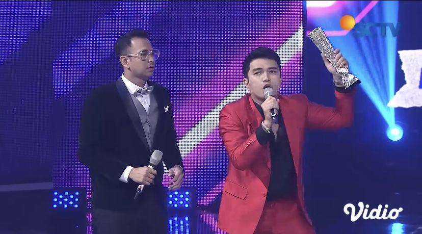 potret Aldi Taher di Infotainment Awards 2023 (youtube.com/SCTV)