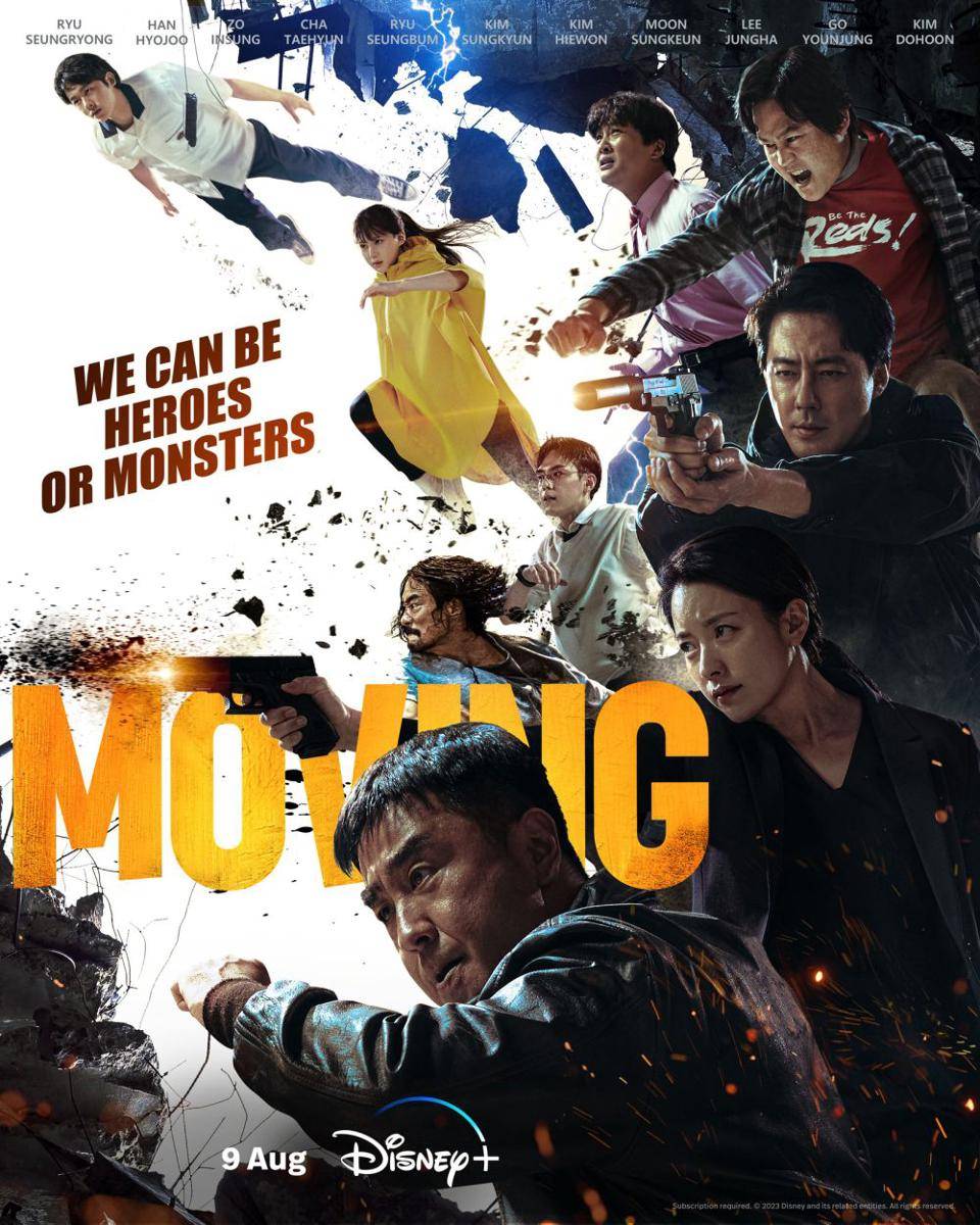poster drama Moving (twitter.com/DisneyPlusSG)