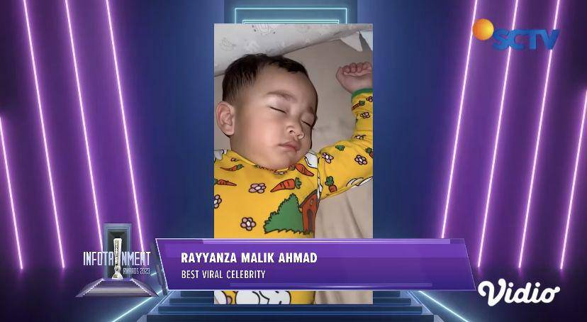 potret Aldi Taher di Infotainment Awards 2023 (youtube.com/SCTV)