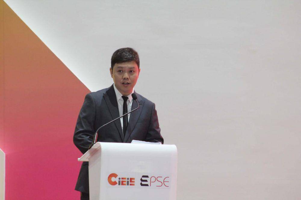 Direktur Pemasaran Pariwisata Regional I Kemenparekraf Vinsensius Jemadu pada Pameran CIEIE-EPSE 2023 merupakan bentuk kerja sama antara Indonesia dan China untuk membangun bersama e-commerce. (dok CIEIE-EPSE 2023)
