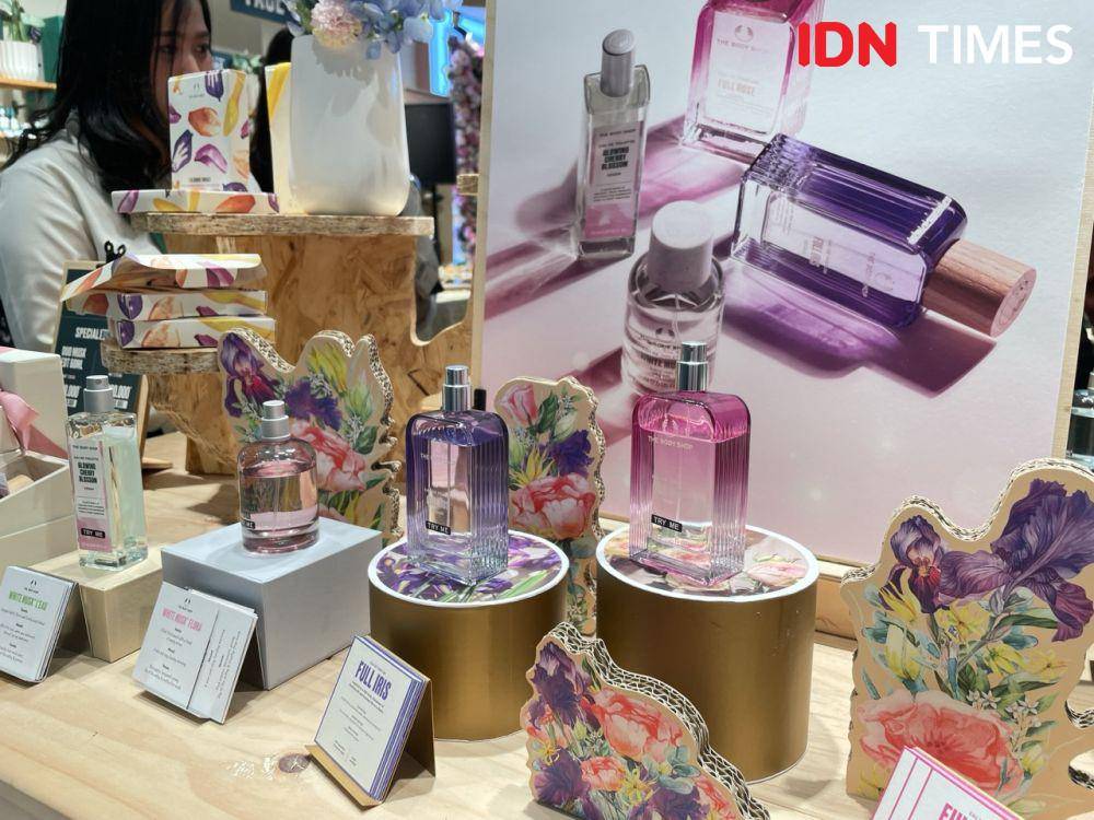 Selebrasi 'Fragrance Festival' oleh The Body Shop pada Rabu (27/9/23) (IDN Times/Dina Fadillah Salma)