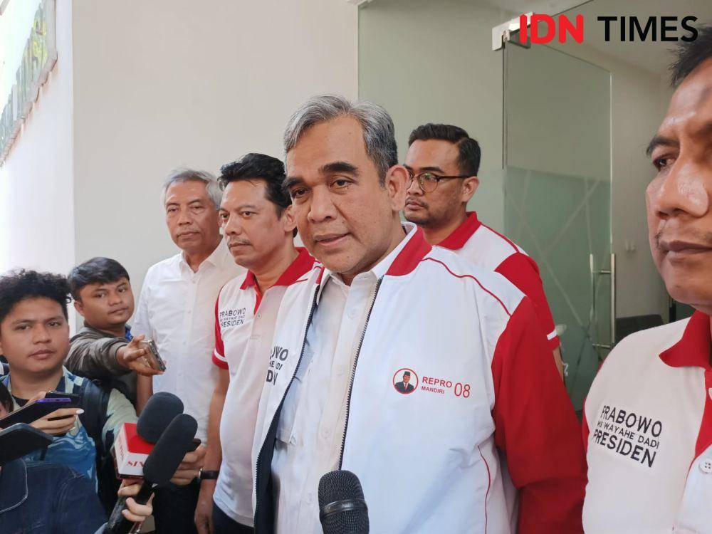 Peresmian Kantor Sekretariat Relawan Prabowo 08 (IDN Times/Rachma Syifa Faiza Rachel)