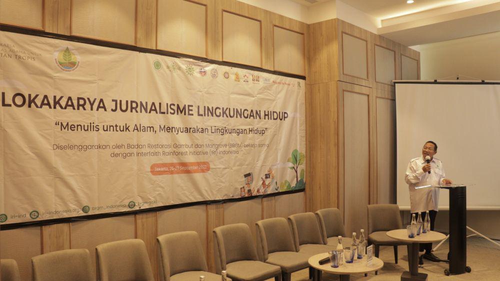 Undang Lembaga Keagamaan, BRGM Gelar Lokakarya Jurnalisme Lingkungan