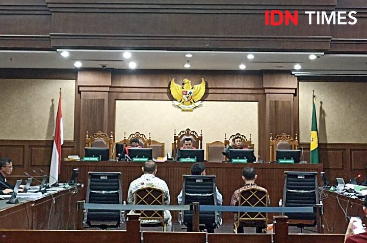Sidang BTS 4G Bakti Kominfo Pengadilan Tindak Pidana Korupsi (Tipikor) pada Pengadilan Negeri (PN) Jakarta Pusat (IDN Times/Lia Hutasoit)