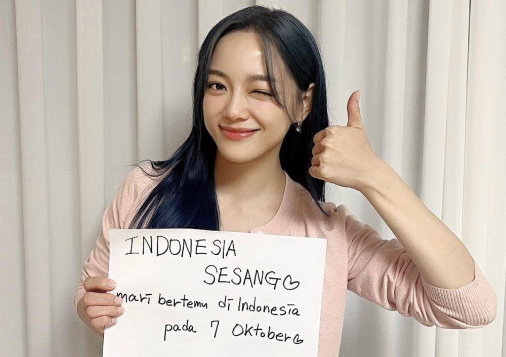 potret Kim Se Jeong untuk konsernya di Jakarta (instagram.com/oct.entertainment)