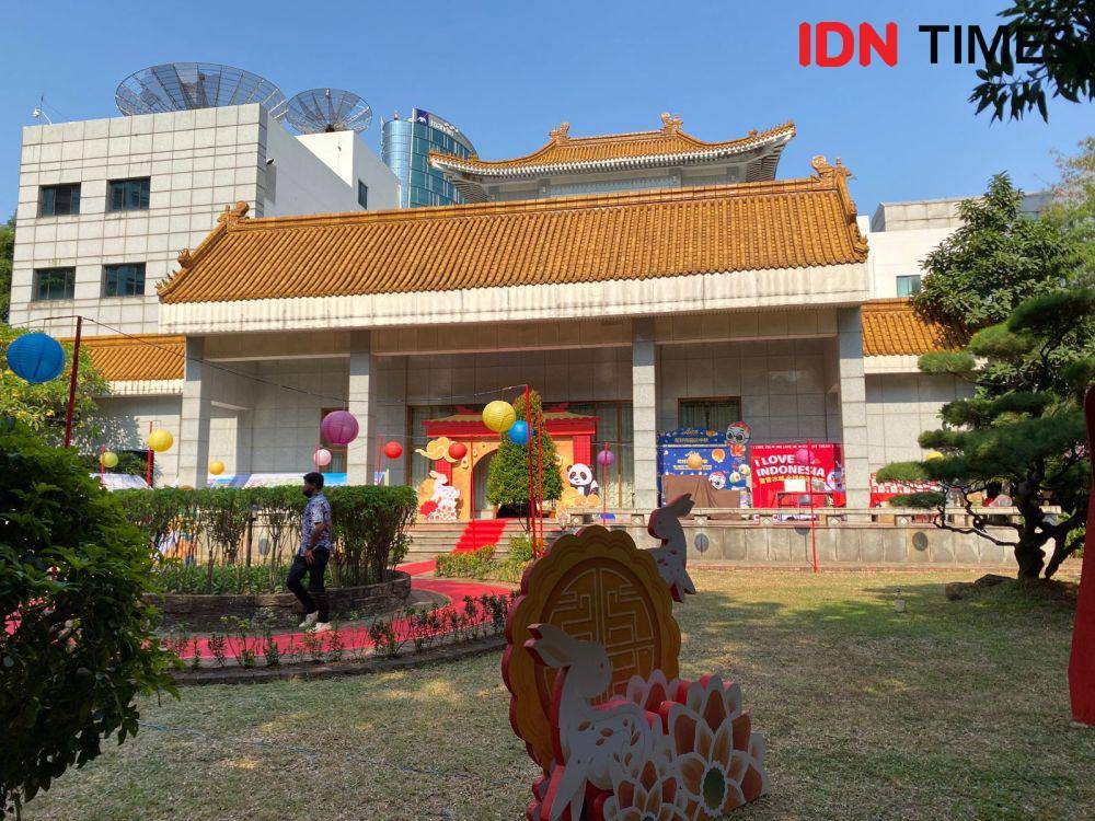 Kedubes China di Jakarta gelar Festival Moon Cake. (IDN Times/Sonya Michaella)